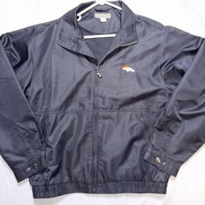 Denver Broncos Cutter & Buck Men's Size Medium Full-Zip Jacket Y2K